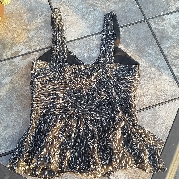 Armani Exchange sleeveless tank blouse flowy - Picture 2 of 5